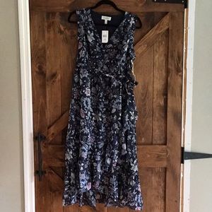 NWT! Jessica Simpson Ruffle Hem Maternity Dress